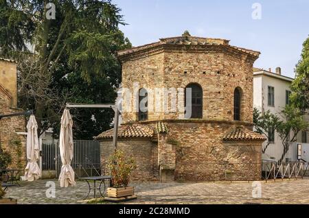 Arian Baptistry, Ravenna, Italy Stock Photo