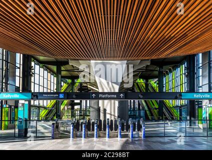 The Sydney Northwest Metro Rapidt Transit line Stock Photo