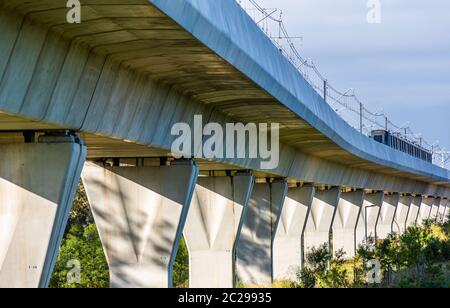 The Sydney Northwest Metro Rapidt Transit line Stock Photo