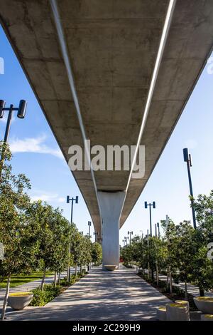 The Sydney Northwest Metro Rapidt Transit line Stock Photo