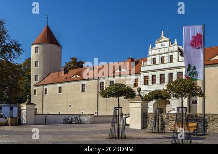 Freudenstein Castle, Freiberg, Saxony,Germany Stock Photo