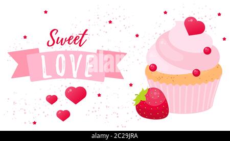 Happy wedding greeting card and party invitation templates, vector illustration. Valentine day banner. Stock Vector