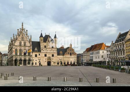 Town hall, Mechelen, Belgium Stock Photo