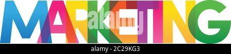 Colored rainbow text. Vector banner. Corporate concept. Gradient Text. Transparency Letters Stock Vector