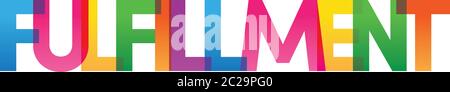 Colored rainbow text. Vector banner. Corporate concept. Gradient Text. Transparency Letters Stock Vector