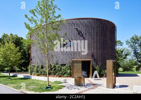 The Museum of Danish Resistance (Frihedsmuseet), designed by Lundgaard & Tranberg Arkitekter, completed 2019; Copenhagen, Denmark Stock Photo