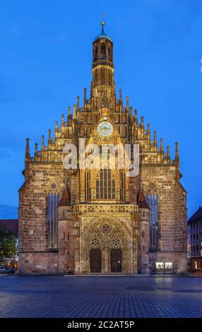 Frauenkirche, Nuremberg, Germany Stock Photo