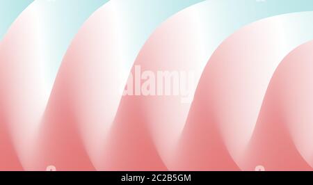 Abstract waved background with layers. Trendy covers design. Vector illustration in modern art style. Stock Vector