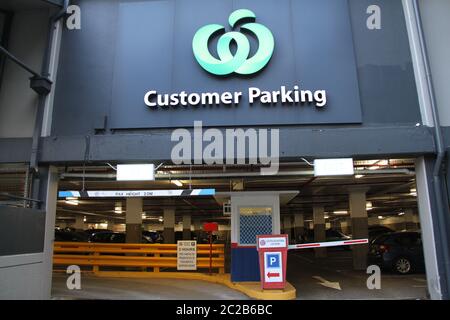 Pictured is the Woolworths store at Grosvenor Street, Neutral Bay. Stock Photo