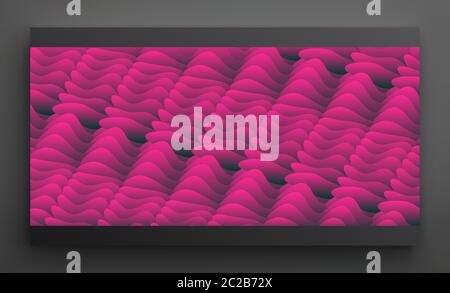 Abstract 3d background. Vector illustration. Stock Vector