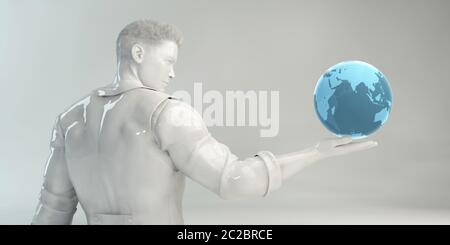 Global Information Technology Startup as a Image Stock Photo