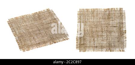 Piece old frayed edges of fabric cloth texture isolated on white background  Stock Photo - Alamy