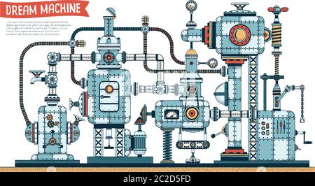 Complex fantastic Stock Vector
