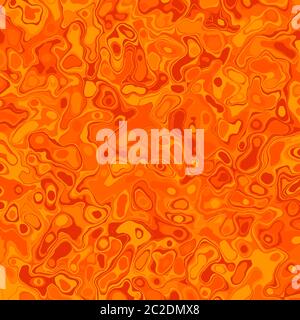 Creative orange abstract marble effect texture background. Vector Stock Vector
