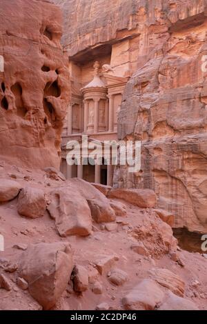 entrance of City of Petra, Stock Photo