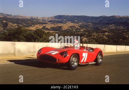 Devin Sports car at the1987 Monterey Historic Automobile Races Laguna Seca California. Stock Photo