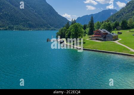 Gaisalm at the Achensee lake Stock Photo