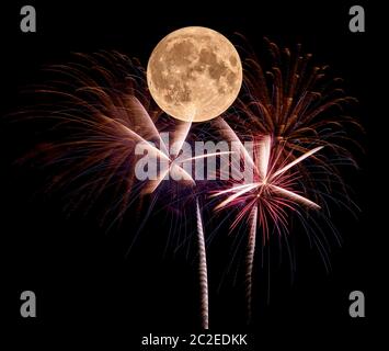 fireworks Stock Photo