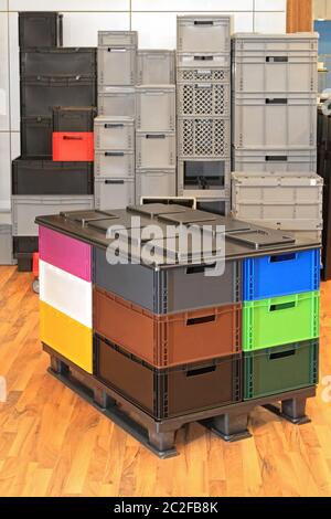 cardboard shipping crates