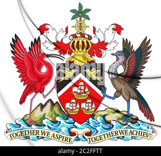 Sticker Bahamas Emblem Coat of Arms Shield 3D Resin Domed Gel Vinyl