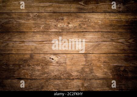 Rustic wood planks background Stock Photo