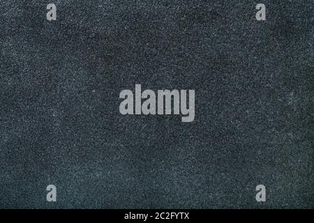 textured background from black suede close up Stock Photo