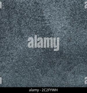 textured square background from dark gray suede close up Stock Photo