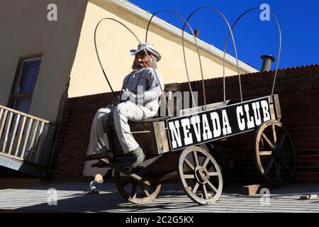 Nevada Club, Pioche, Nevada, USA Stock Photo