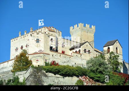 Churburg Castel Coira in Schluderns Stock Photo