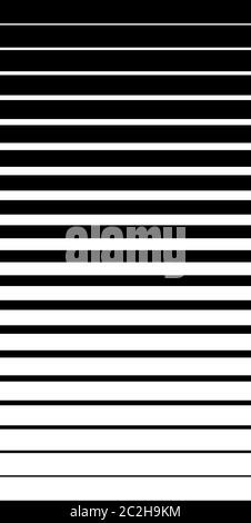 Abstract black-and-white scale, simple lines halftone, monochrome backdrop. Stock Photo