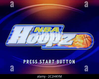 NBA Hoopz - Sega Dreamcast Videogame - Editorial use only Stock Photo