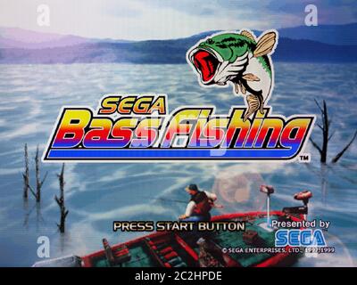 Sega Bass Fishing - Sega Dreamcast Videogame - Editorial use only Stock  Photo - Alamy