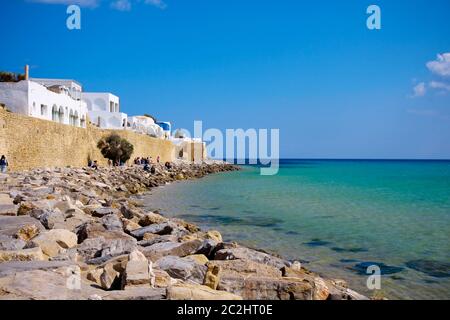 city of hammamet in tunisia Stock Photo