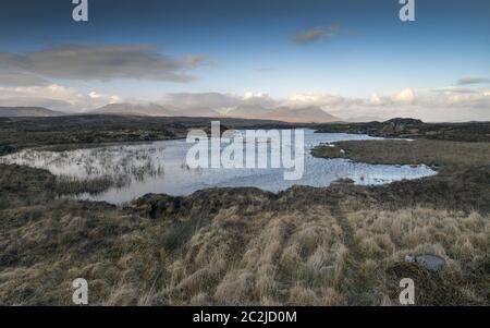 Ireland, Galway, 2018 Typical Irish landscapes in the county of Galway ...