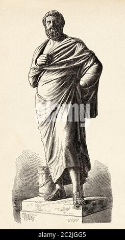 Sophocles, Ancient Greek Playwright Stock Photo - Alamy