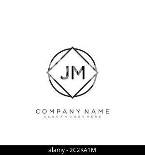 MM Beauty vector initial logo art, handwriting logo of initial signature,  wedding, fashion, jewerly, boutique, floral and botanical with creative  template for any company or business. 20387776 Vector Art at Vecteezy