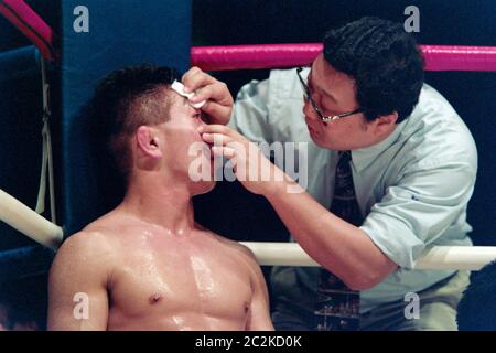 Tokyo, Japan. 20th Apr, 1995. Yuki Nakai MMA : Vale Tudo Japan at Nippon Budokan in Tokyo, Japan . Credit: Yukio Hiraku/AFLO/Alamy Live News Stock Photo