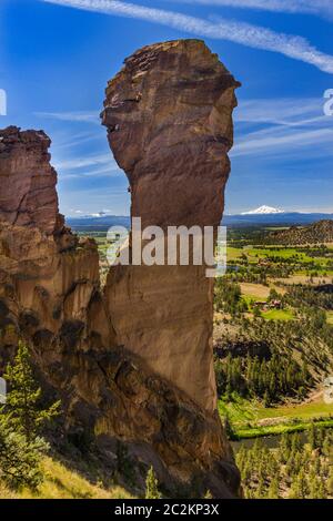 Smith Rock State Park, Terrebonne, Oregon USA Stock Photo