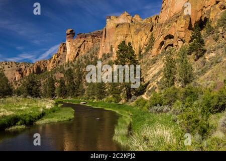 Smith Rock State Park, Terrebonne, Oregon USA Stock Photo