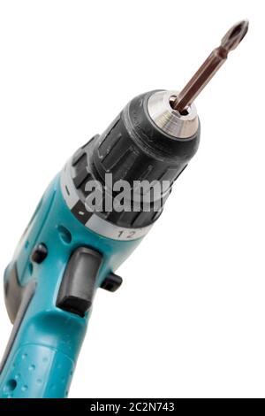 Battery Drill Stock Photo