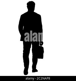 illustration of official briefcase on white background Stock Photo - Alamy