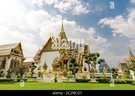 Ancient Pagoda or Chedi at Wat Po , Thailand Stock Photo