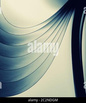 Macro view of book pages. Toned Stock Photo