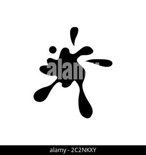 Blot. Simple ink spot vector. Abstraction vector Stock Vector