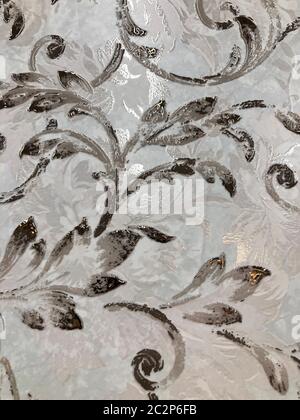 background, texture tiles with golden pattern for walls and floors Stock Photo