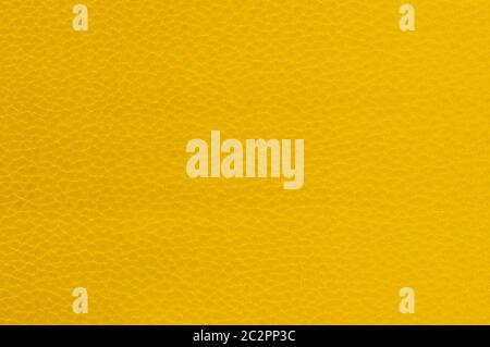 yellow leather fabric texture background Stock Photo