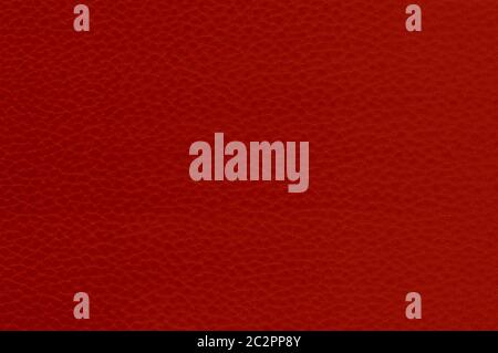 red leather fabric texture background Stock Photo