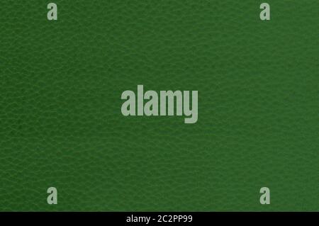 green leather fabric texture background Stock Photo
