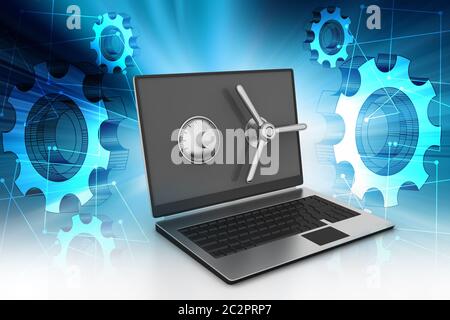 Data security concept Stock Photo