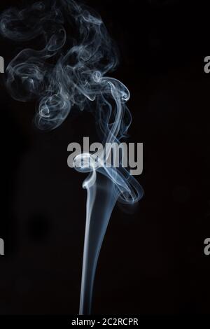 beautiful smoke background Stock Photo
